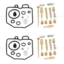 2x Honda CB400N CB400T Carburettor Repair Rebuild Kit Gaskets 1978-1981