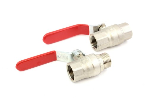 Ball valve long handle - long, bsp
