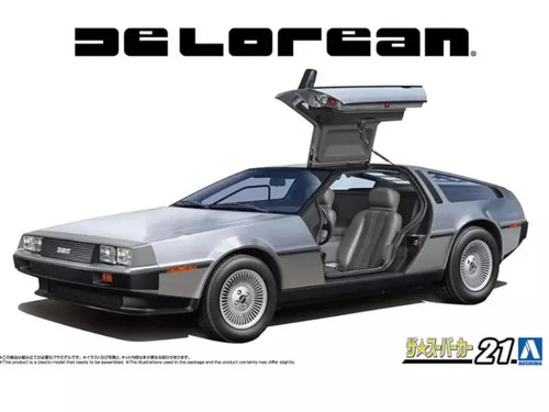 Aoshima delorean dmc back - dmc-12,
