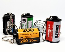 Film Canister Keyring Film