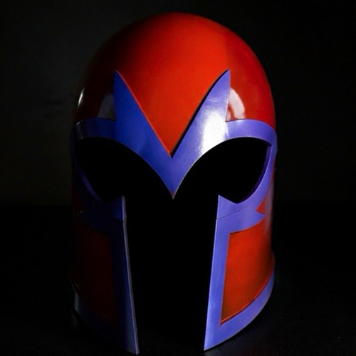 Magneto cosplay helmet size - magneto, 3d