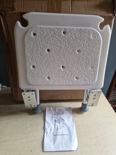 Folding shower seat - folding,