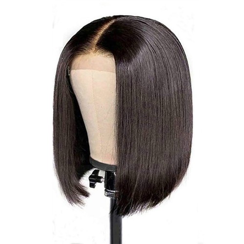 Short straight bob wigs - straight,