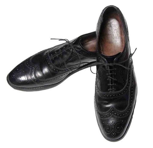 Allen edmonds black leather - allen,