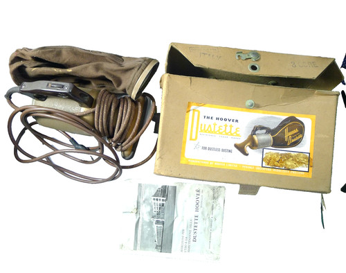 Vintage hoover dustette - vintage,