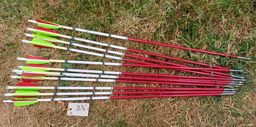 Used wooden arrows x12 - used,