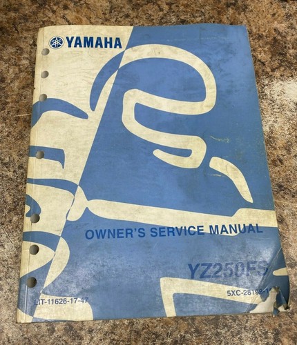 Used yamaha owners service - *used,