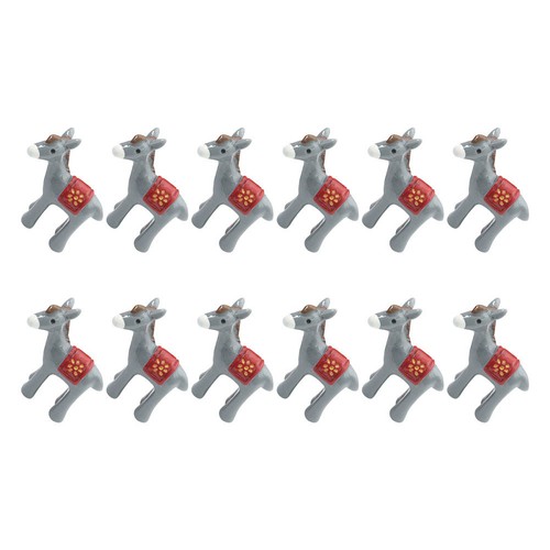 Pcs donkey garden ornaments - 12,