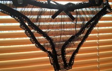 Sexy Sheer BLACK Tiny SWISS