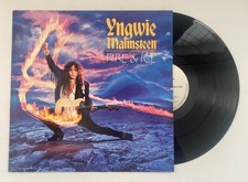 Yngwie Malmsteen - Fire & Ice Vinyl LP Record 755961137-1 Elektra 1992 Ex / Vg+