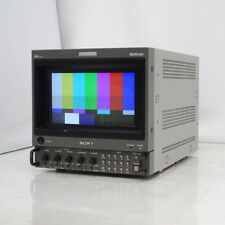 SONY BVM-D9H5J 9in HR Trinitron Monitor 25050h HD-SDI W/ BKM-129X/BKM-142HD USED