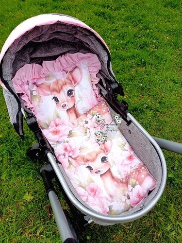 Dolls pram bedding set - dolls,