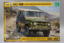 Zvezda ZV3629 UAZ-469 Soviet Military Off-Road Vehicle, model kit