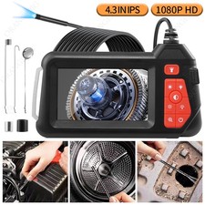 Industrial Endoscope Camera 1080P HD 4.3'' Screen Borescope Inspection Camera UK
