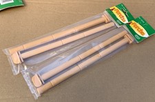 X4 Hatchwell Plastic Bird Cage Twist On Perches Budgie - Finch Cockatiel 25cm