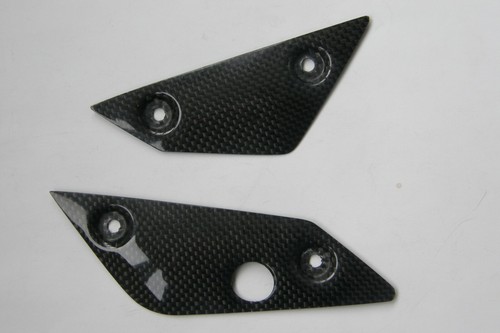 Carbon fibre heel plate - carbon,