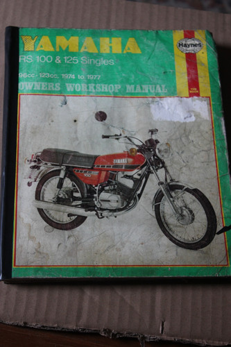 Haynes manual yamaha rs100 - haynes,