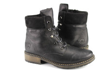 Rieker size 39 ladies' boots ankle boots boots autumn/winter black top J 971