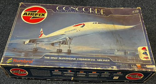Airfix concorde model - concorde,