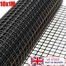10M PVC Coated Chicken Mesh Fencing Garden Barrier Plastic Fence Neting UK STOCK