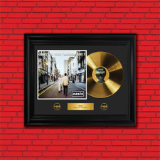 Gold Plated LP Vinyl -  Oasis - Memorabilia Gift | PGR