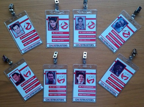 Ghostbusters clip on id - clip-on,