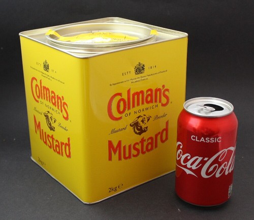 Colman mustard large empty - colman’s,
