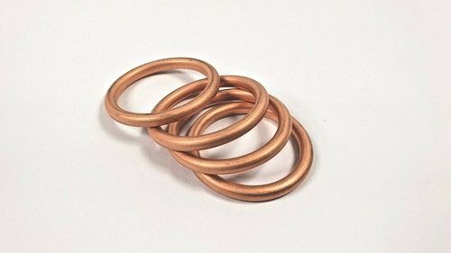 Exhaust header copper gaskets - header,