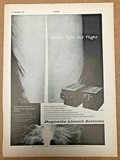 1955 Aircraft Advert DAGENITE