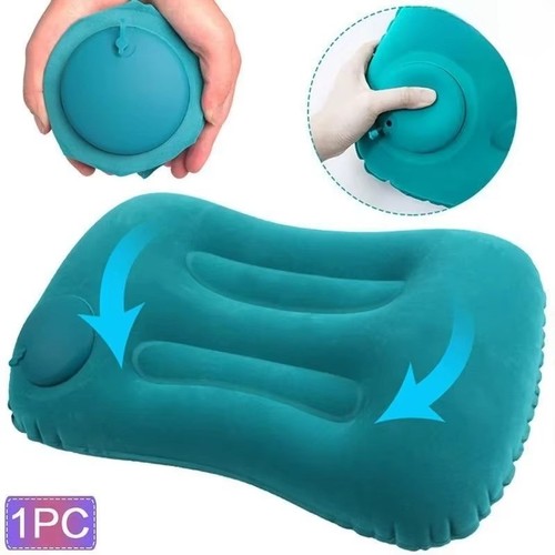 Air inflatable camping pillow - air,