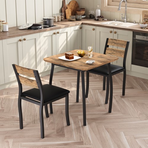 Pcs dining table - 2, chairs