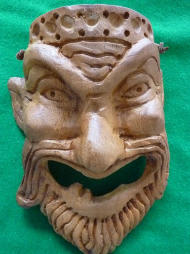 Hand carved african wooden - african,