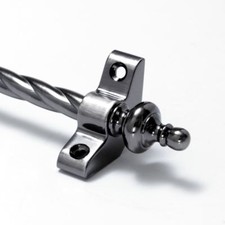 Antique Pewter Stair Rods -