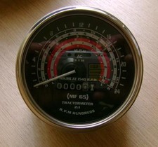 REV COUNTER CLOCK - MPH