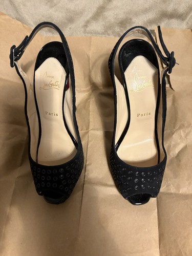 Christian louboutin suede - louboutin,