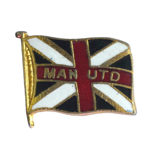 Manchester united enamel - united,
