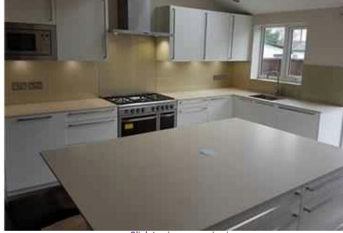 Grey granite and quartz - grey,