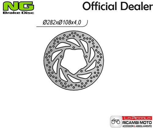6591198 front brake disc - front,