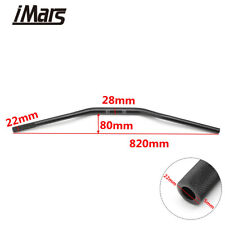  iMars Motorcycle Zero Drag Bars Handlebars 28MM 11/8'' For Honda Yamaha