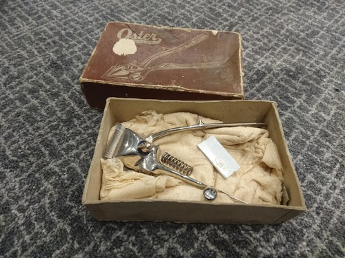 Oster style vintage manual - d,