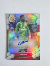 TOPPS FAN SET MANCHESTER UNITED 2024-2025 ANDRE ONANA MANCHESTER UNITED AUTO