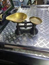 vintage Weighing Scales made in England Black Metal  Vintage