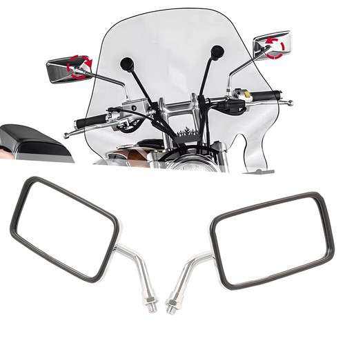 10mm rectangle rearview side - 10mm,