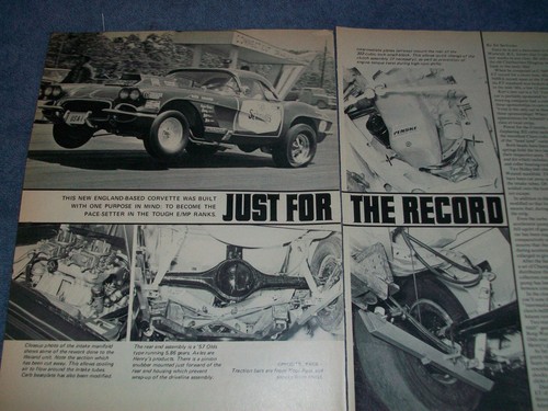 1962 corvette drag car - 1962,