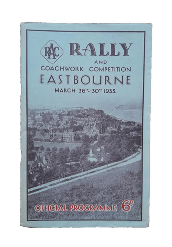 Vtg 1935 rac rally coachwork - 1935,