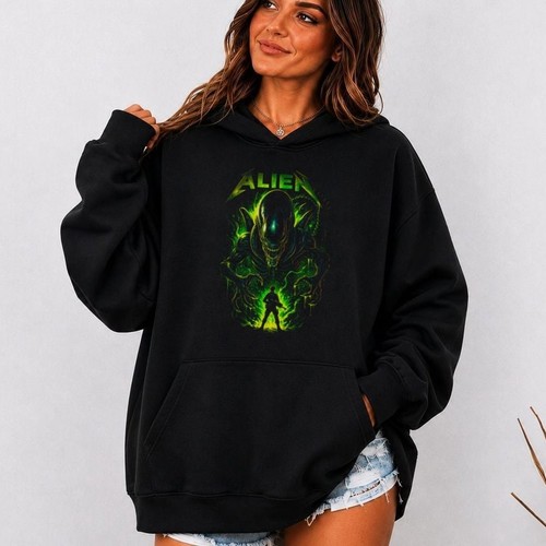 Alien xenomorph hoodie - hoodie,, sci-fi