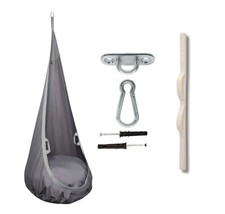 MAMOI® Wooden baby swing seat for toddlers, Indoor toddler swings chair