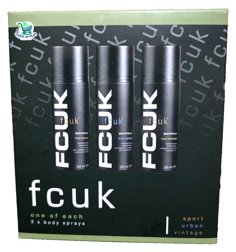 Fcuk one each body spray - one,