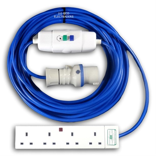 10m blue caravan - up, /