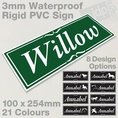 Personalised horse stable door - personalised,